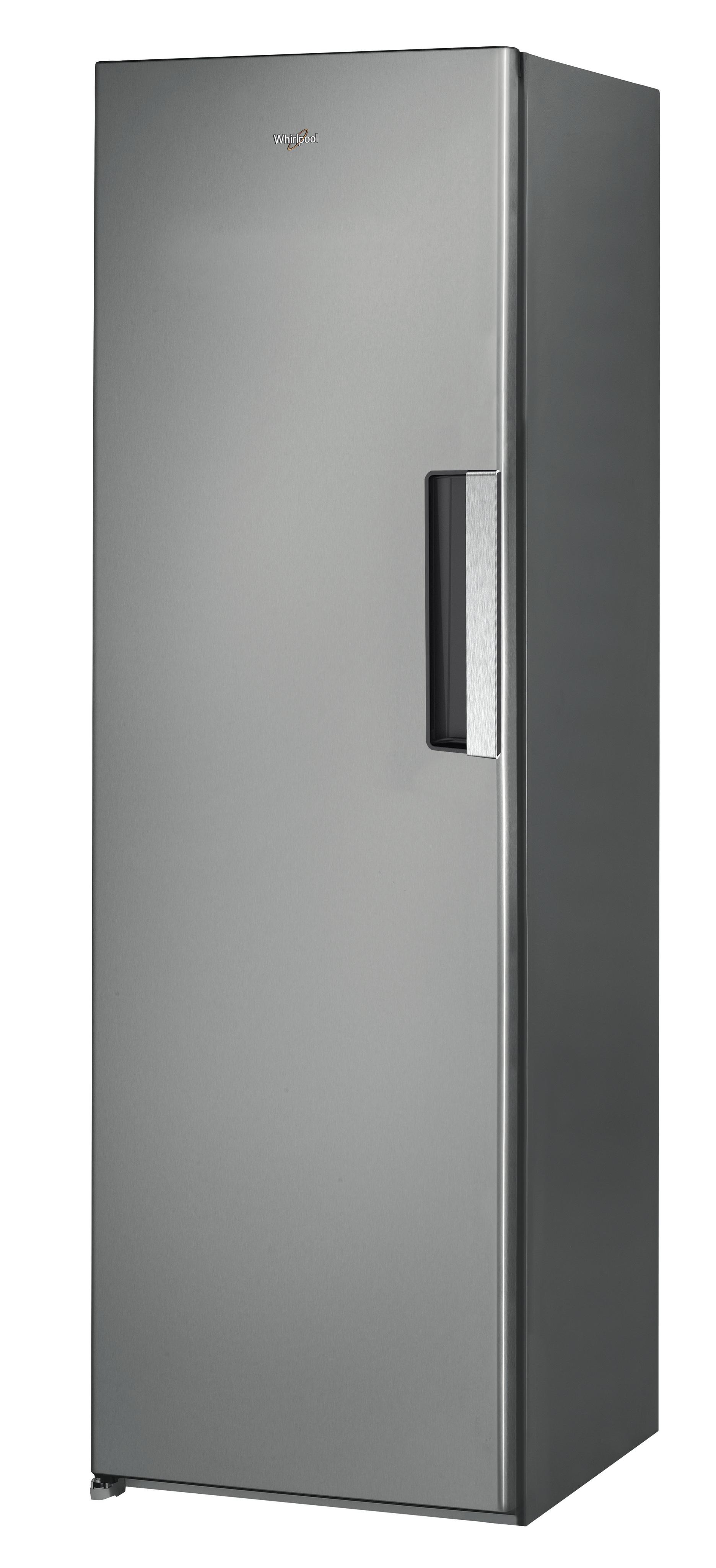 Whirlpool Freezer Freestanding UW8 F2C XLSB UK 2 Optic Inox Perspective