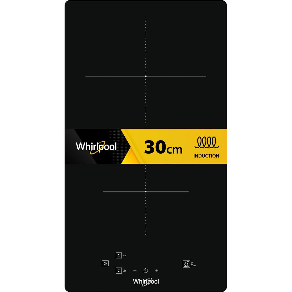 Whirlpool Plīts virsma WS Q0530 NE Melns Induction vitroceramic Frontal
