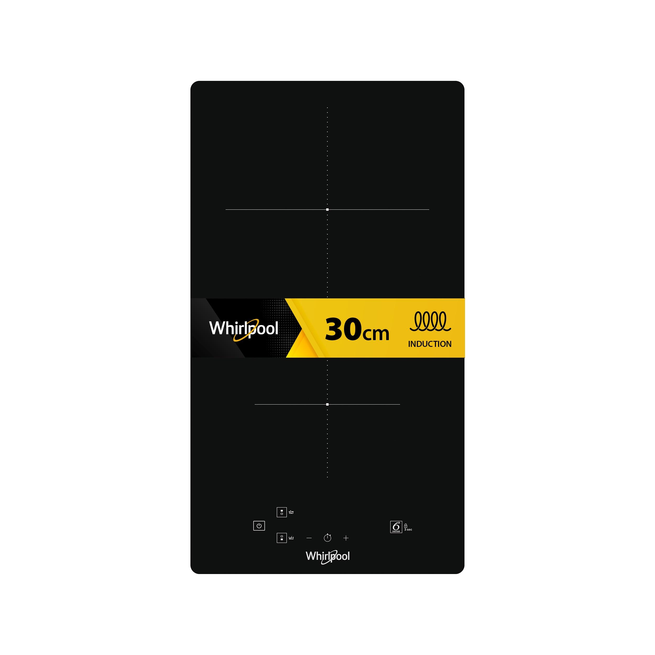 Whirlpool Varná deska WS Q0530 NE Černá Induction vitroceramic Frontal