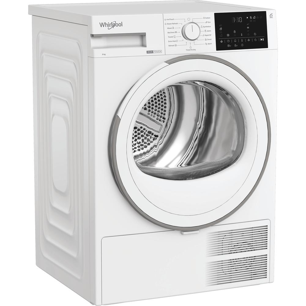 Whirlpool Tørretumbler SD 9BD W EE Hvid Perspective