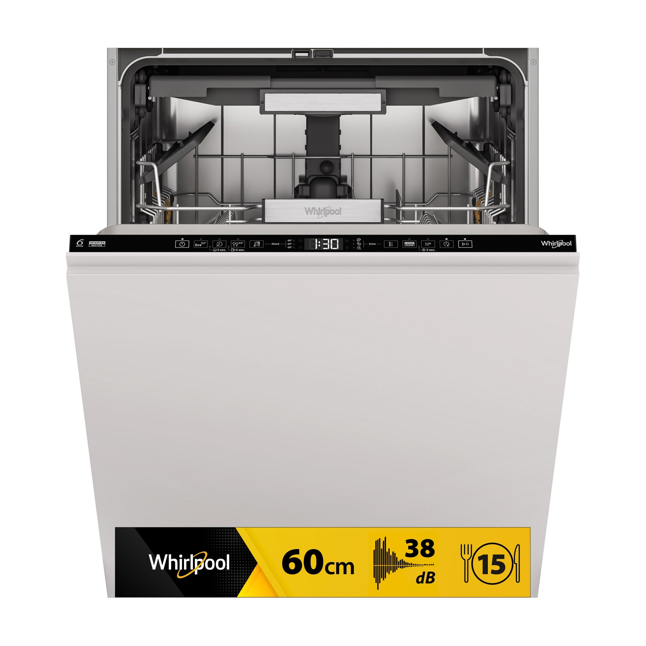 Whirlpool Myčka nádobí Vestavné W7I HT58 T Full-integrated B Frontal