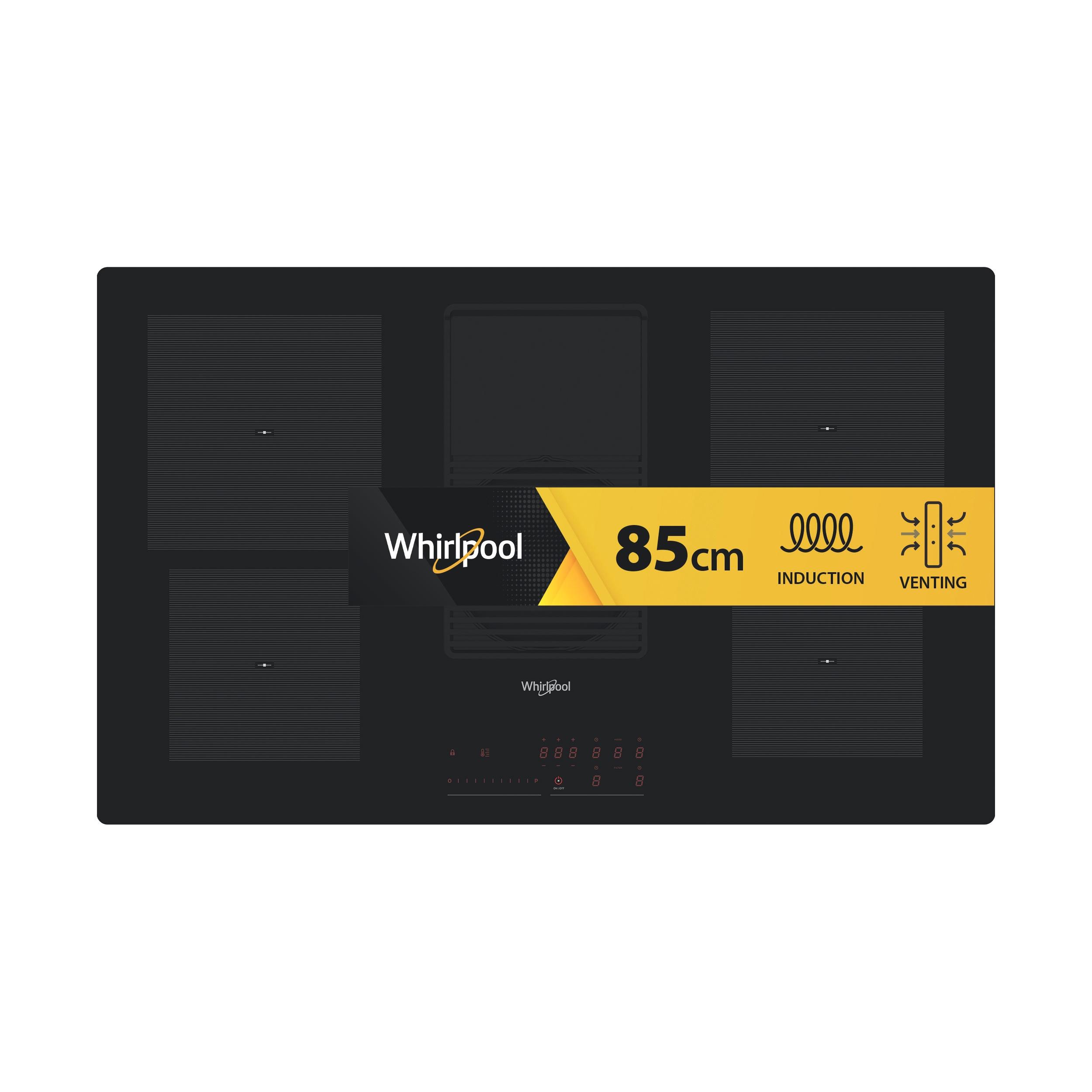 Whirlpool Venting cooktop WVH 92 K F KIT/1 Zwart Frontal