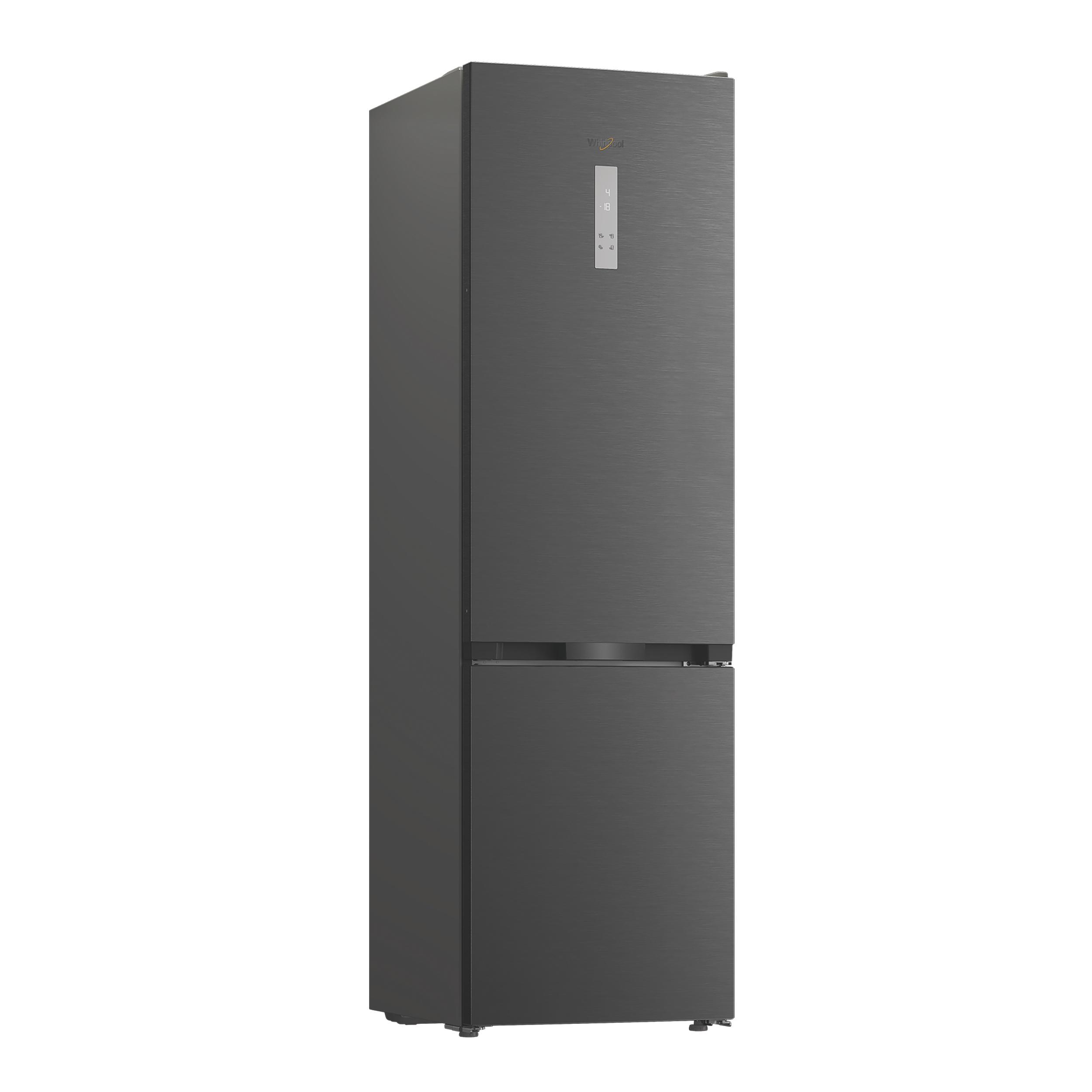 Whirlpool Kombinovaná chladnička s mrazničkou Volně stojící WHK 26414 XBR7EA1 ARC 764 Manhattan Gray 2 doors Perspective