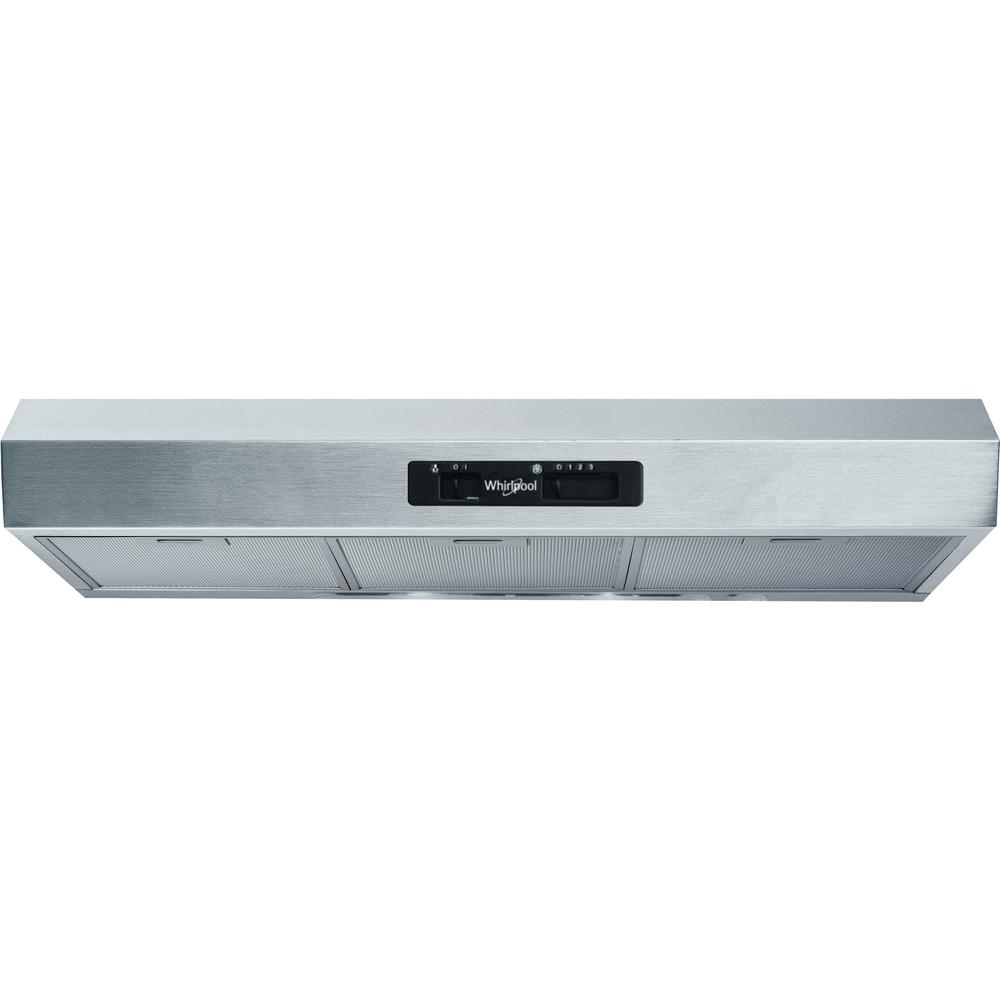 Whirlpool HOOD Built-in WSLK 95 LS G Grey Wall-mounted Mechanical Frontal