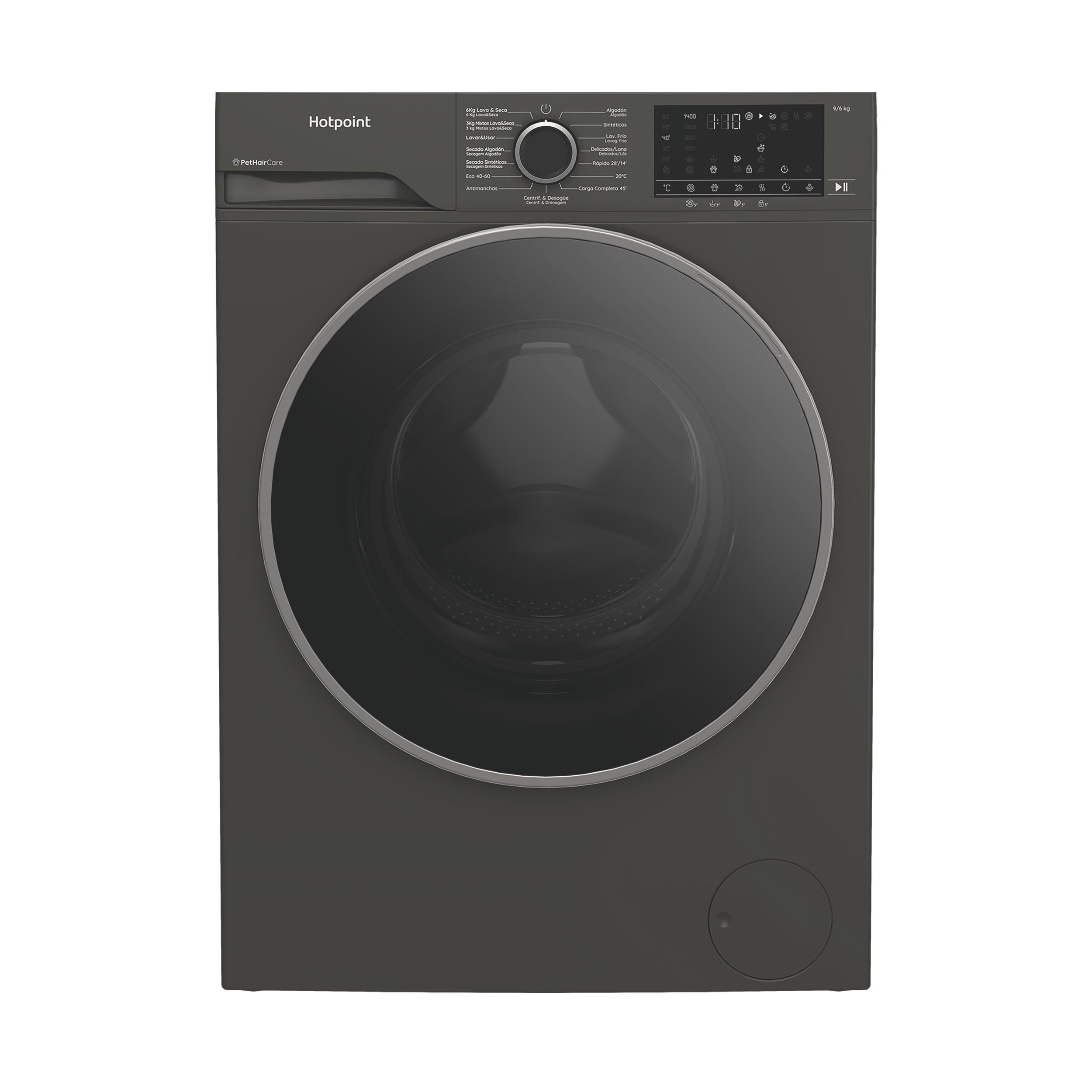 Lavasecadora de libre instalación Hotpoint: 9,0kg