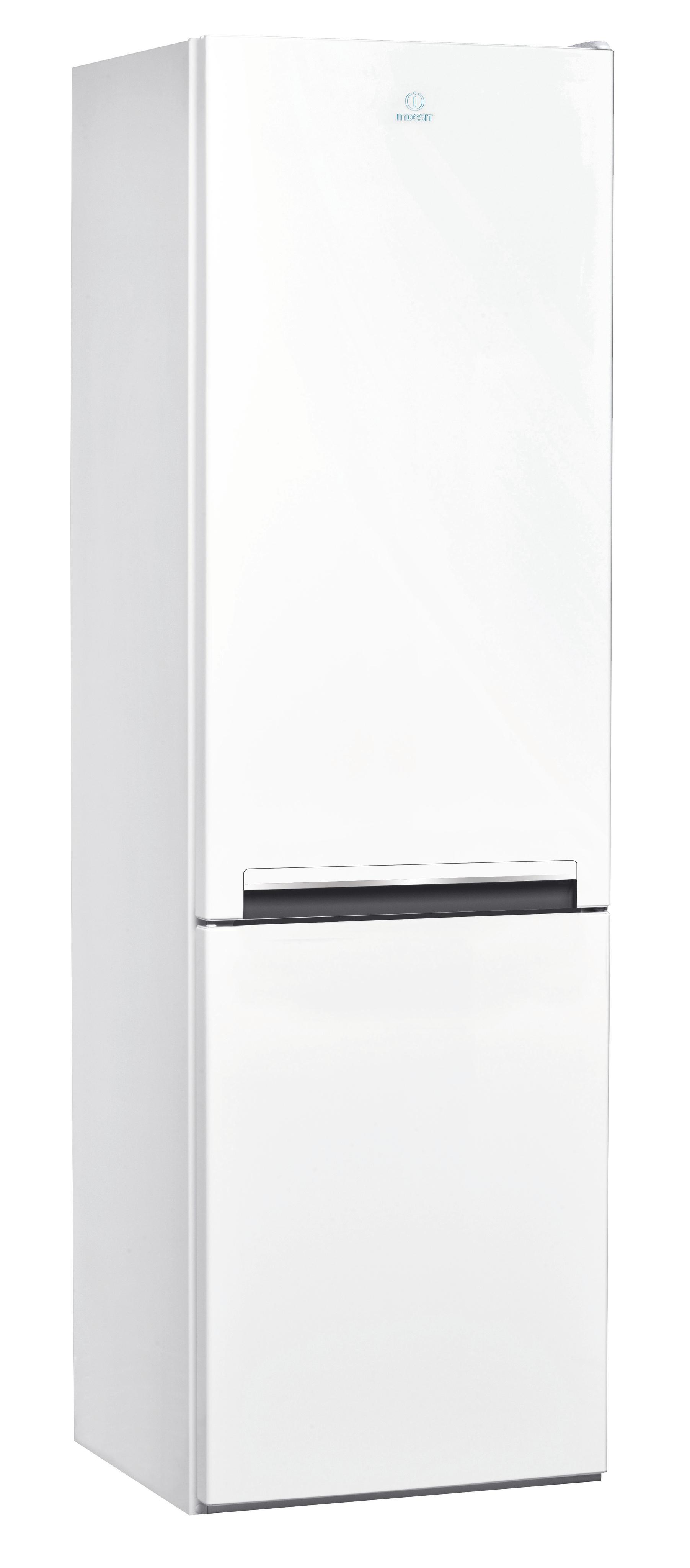 „Indesit“ Šaldytuvo / šaldiklio kombinacija Laisvai pastatoma LI8 S2E W „Global white“ 2 doors Perspective