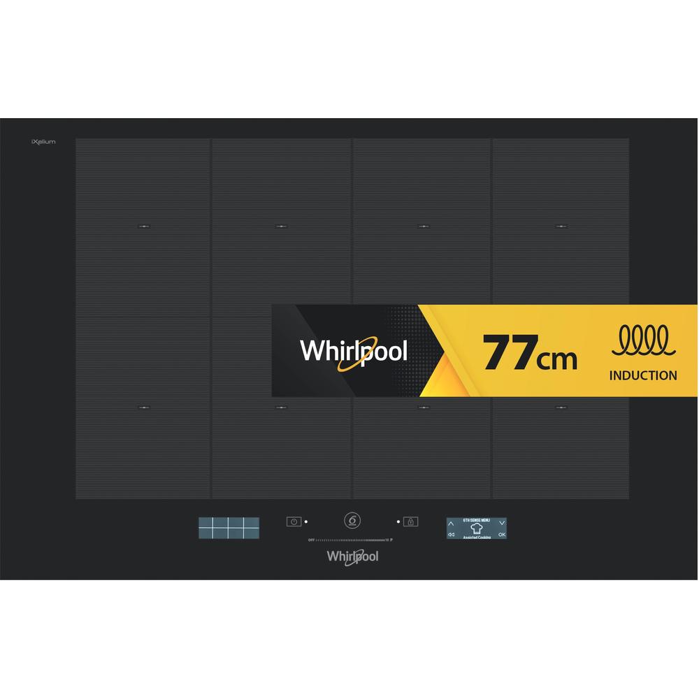 Whirlpool HOB SMP 778 C/NE/IXL Black Induction vitroceramic Frontal