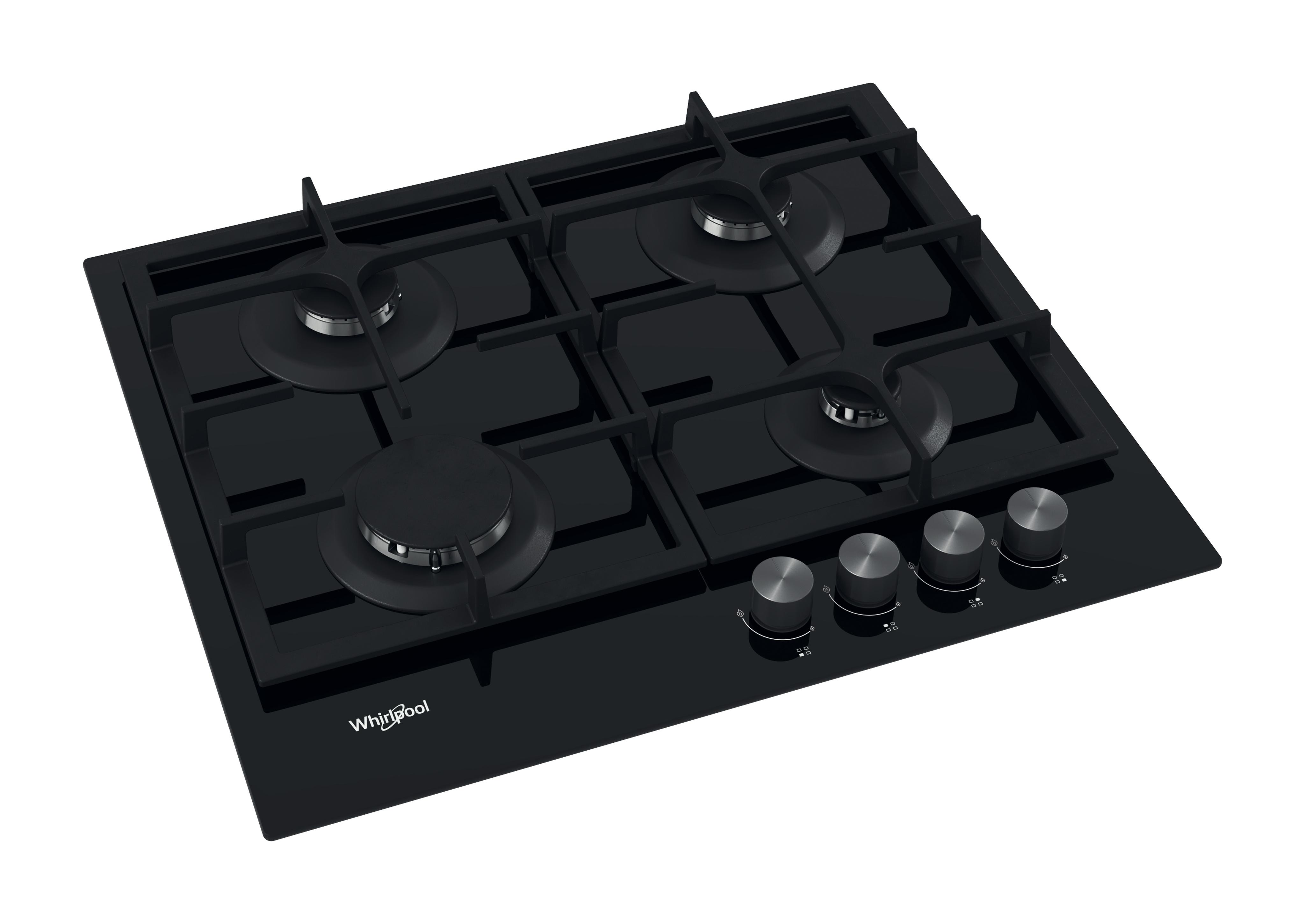 Whirlpool Варильна поверхня GOS 6415/NB1 Чорний Газова Perspective
