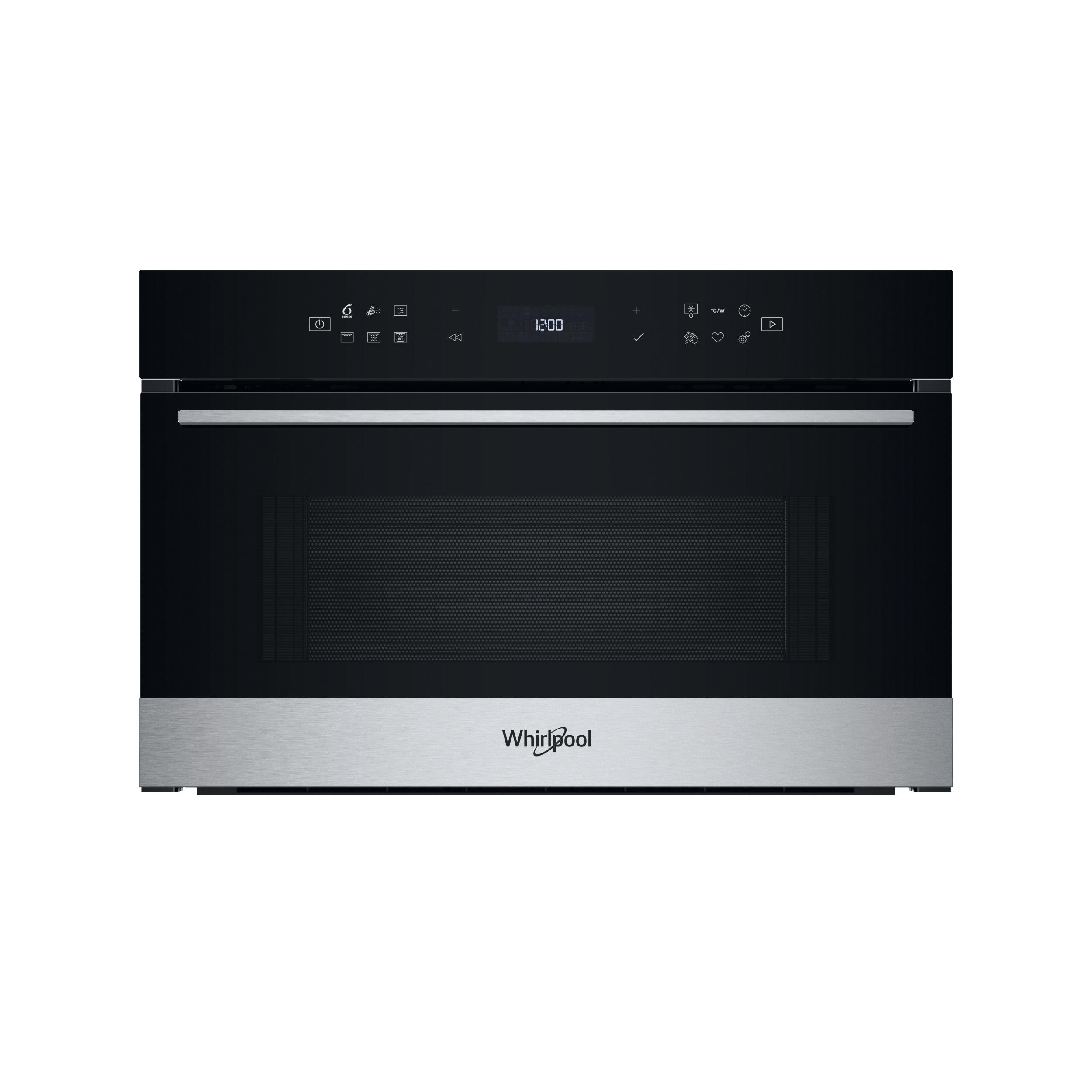 Whirlpool Microunde Încorporabil WMD7O4TX Stainless steel Electronic 31 Funcţie MW şi grill 1000 Frontal