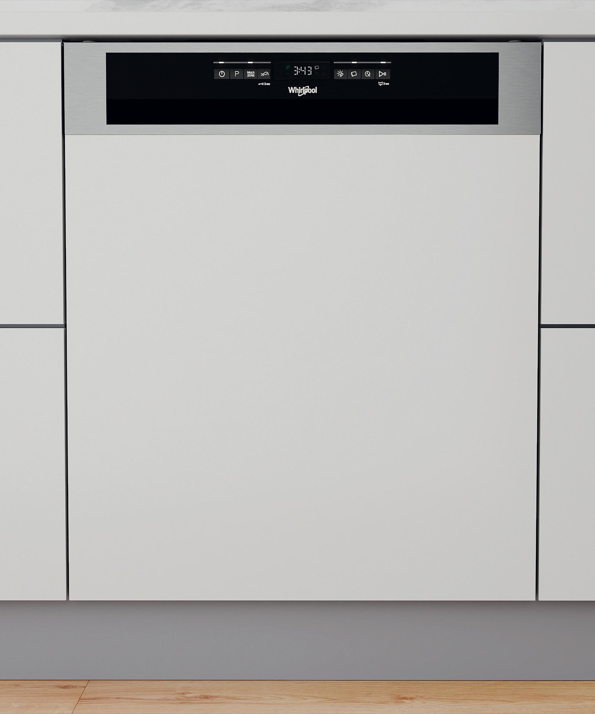 Whirlpool Umývačka riadu Vstavané WBO 3T333 P 6.5 X Half-integrated D Frontal
