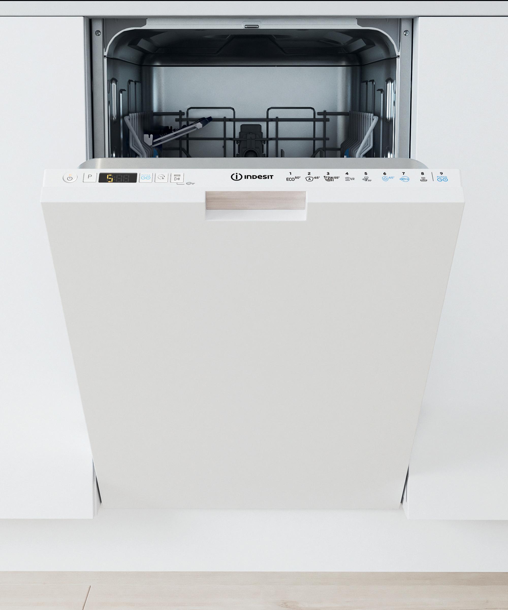 Indesit Myčka nádobí Vestavné IN2IC10BS7A0 Full-integrated C Frontal