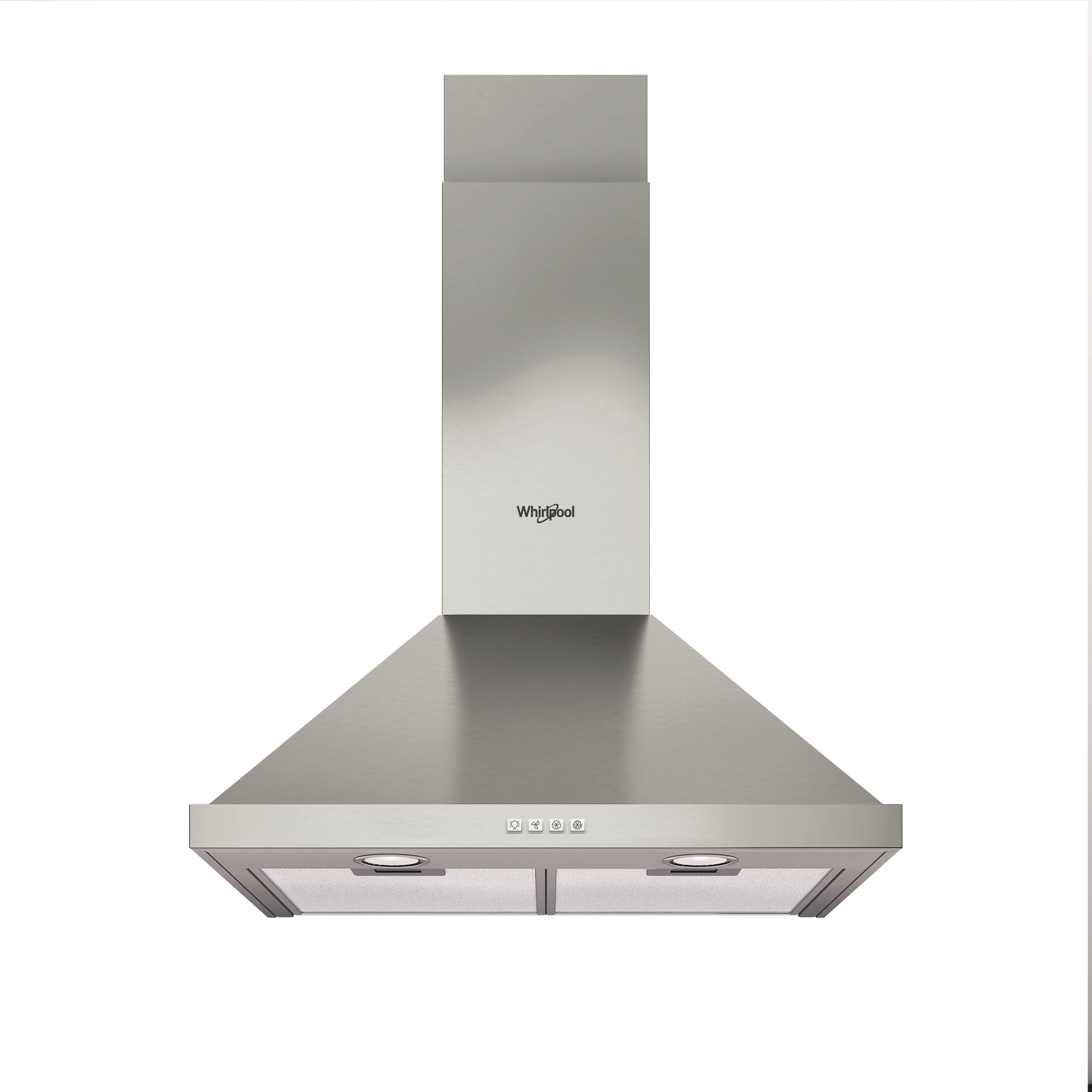 Whirlpool Odsavač par Vestavné WHCN 64 F LM X/1 Nerez Wall-mounted Mechanické Frontal