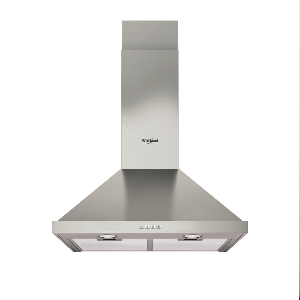 Whirlpool Аспиратор Вграден WHCN 64 F LM X/1 Инокс За монтиране на стена Механично Frontal