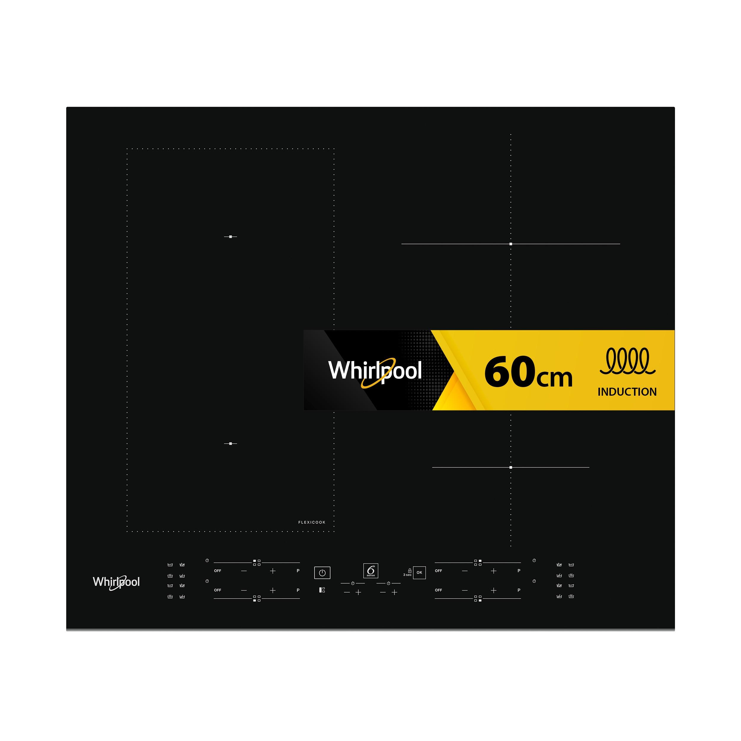 Whirlpool Varná doska WL B1160 BF Čierna Induction vitroceramic Frontal