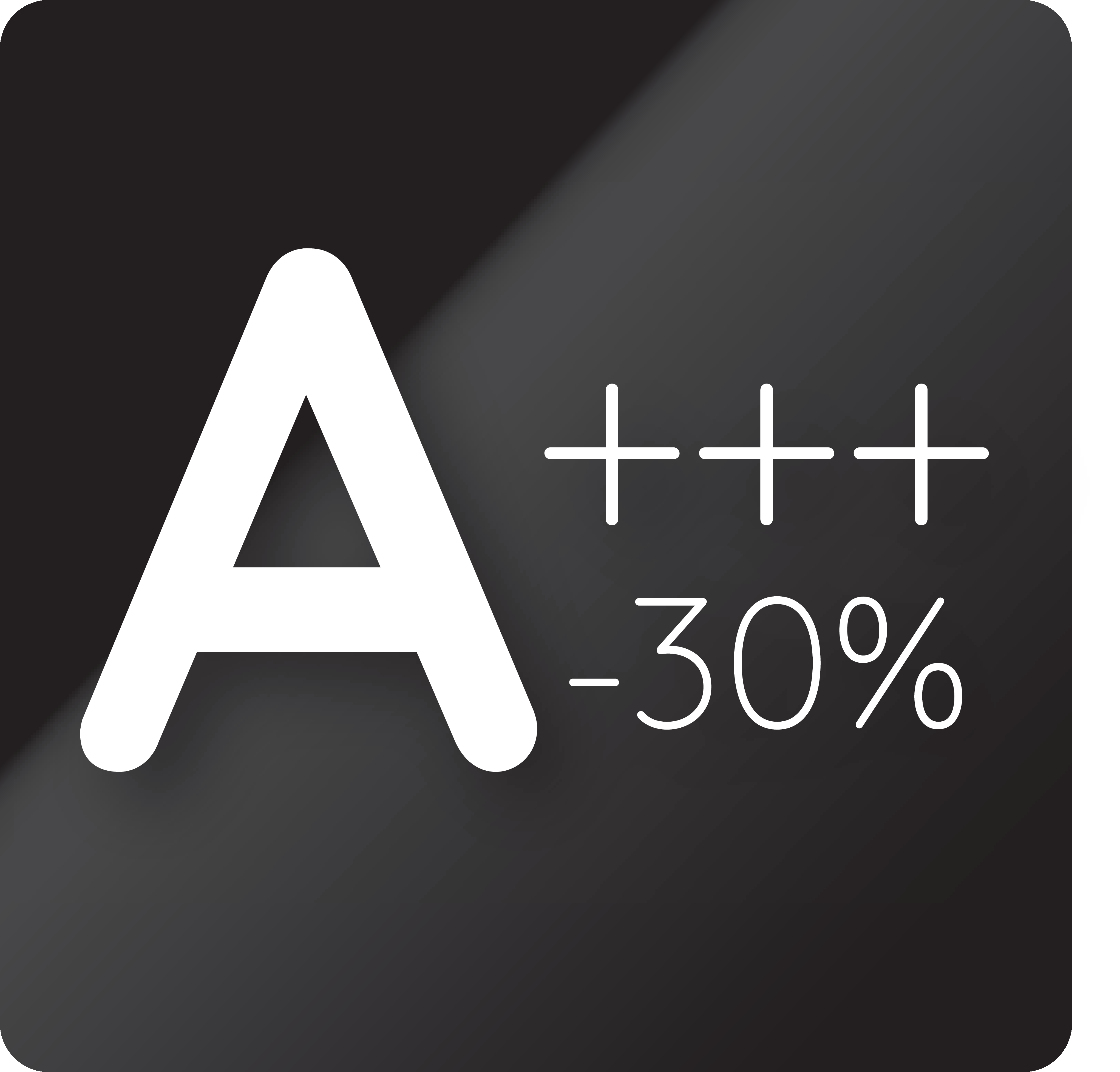 Energy Class A+++ -30%