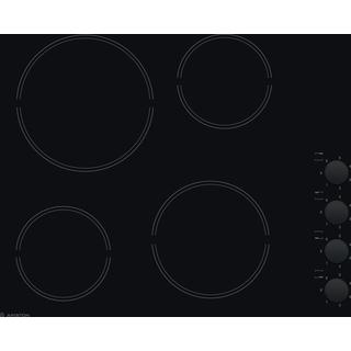 Gas Electric Induction Hobs black and silver