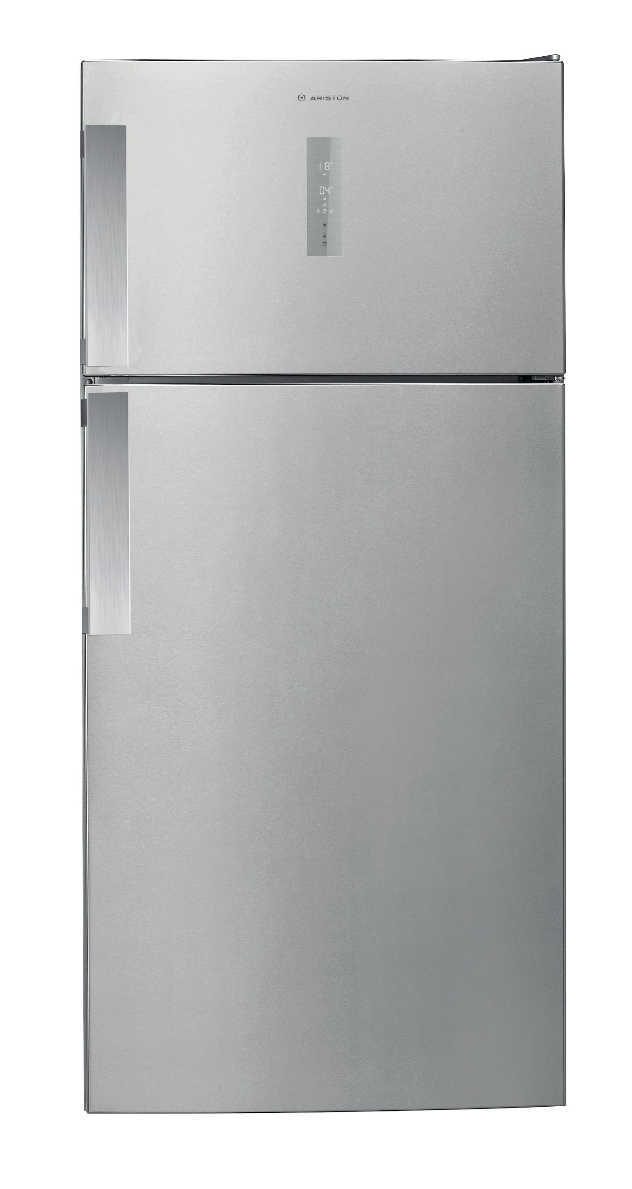 Ariston Fridge Freezer Free-standing A84TE 52I XO3 EX Inox 2 doors Frontal