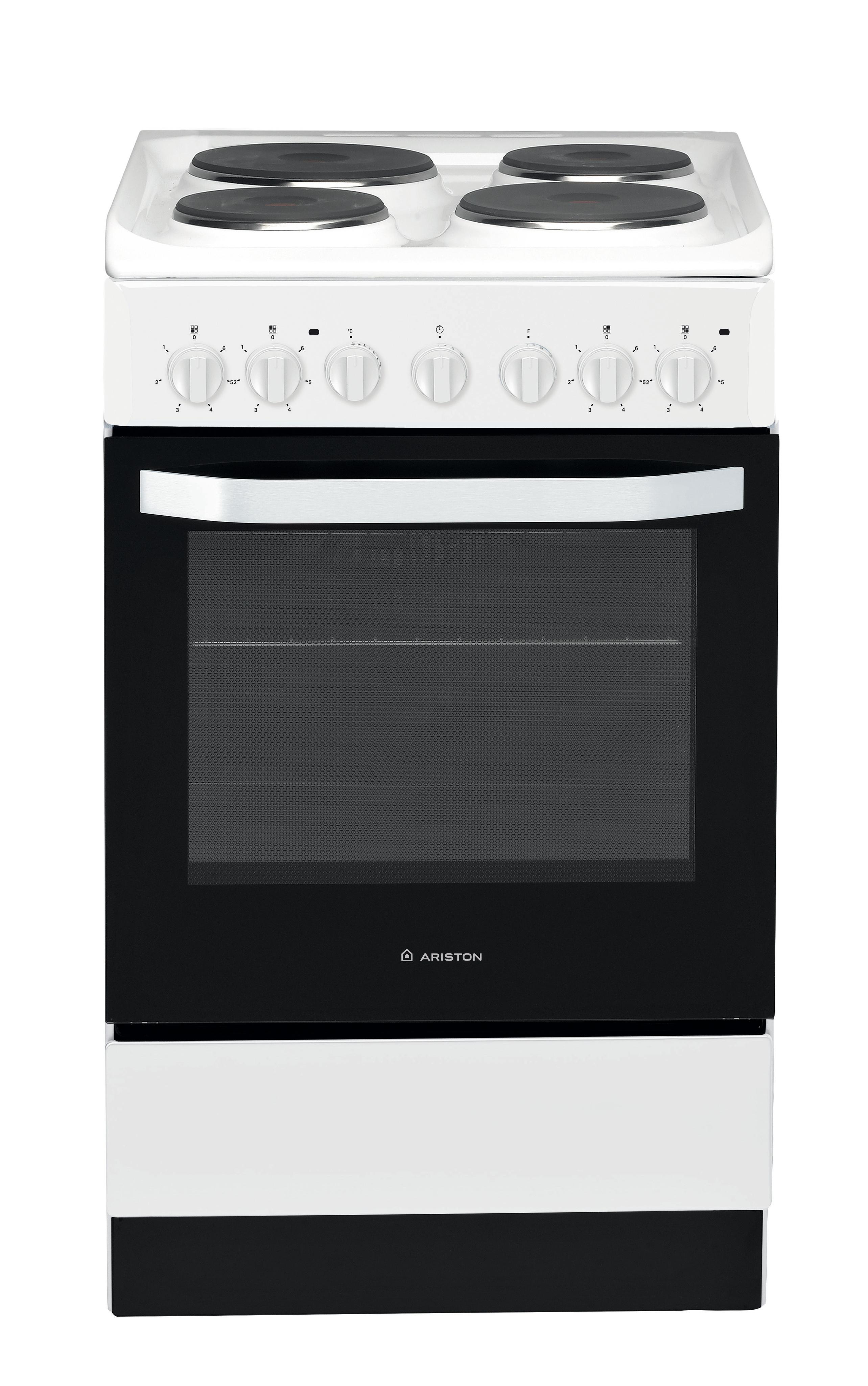 Ariston Cooker AS5E4PHW/MEA White Electrical Frontal