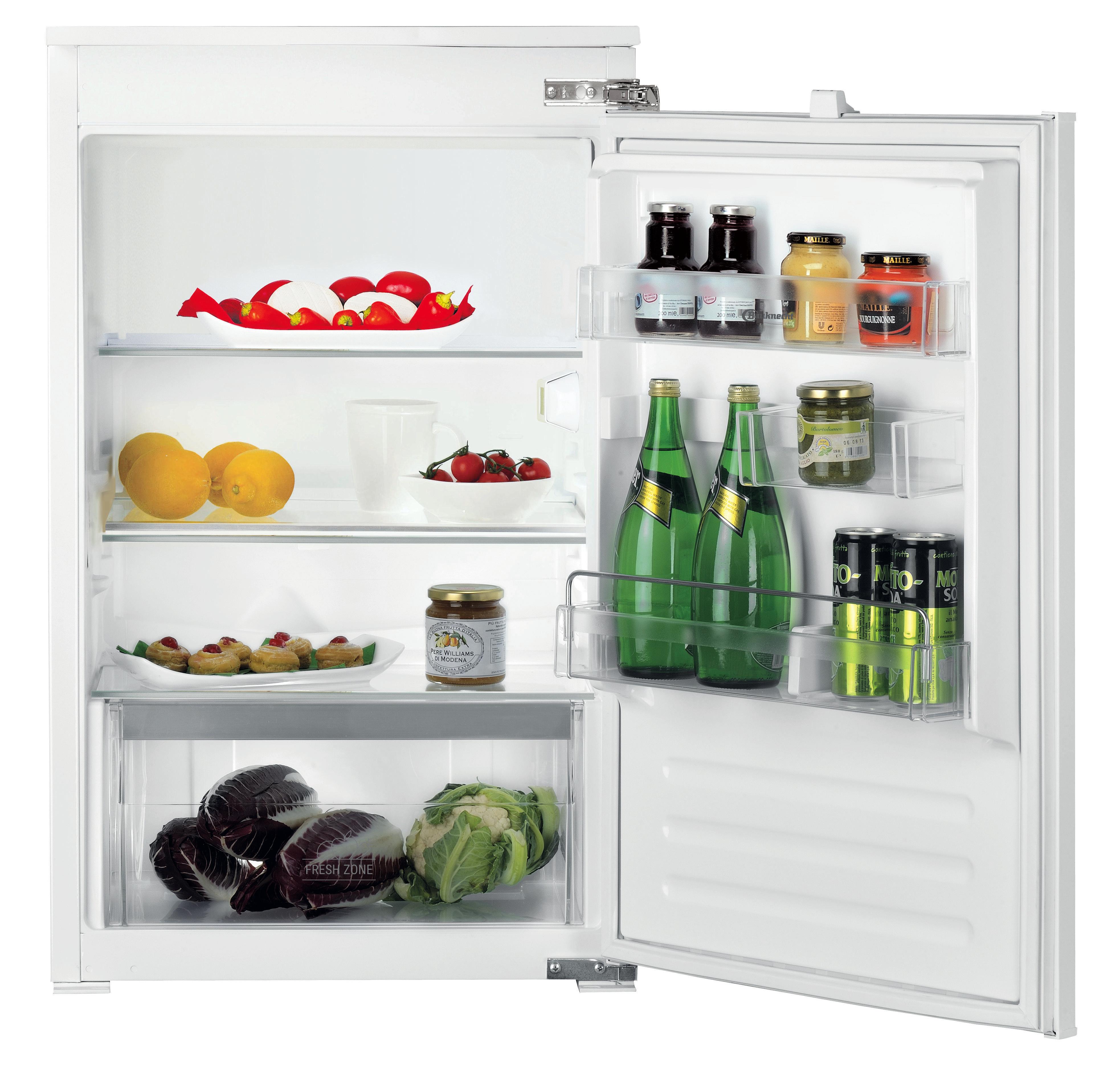 Bauknecht Kühlen Einbaugerät KRI 29512 Stahl Frontal open