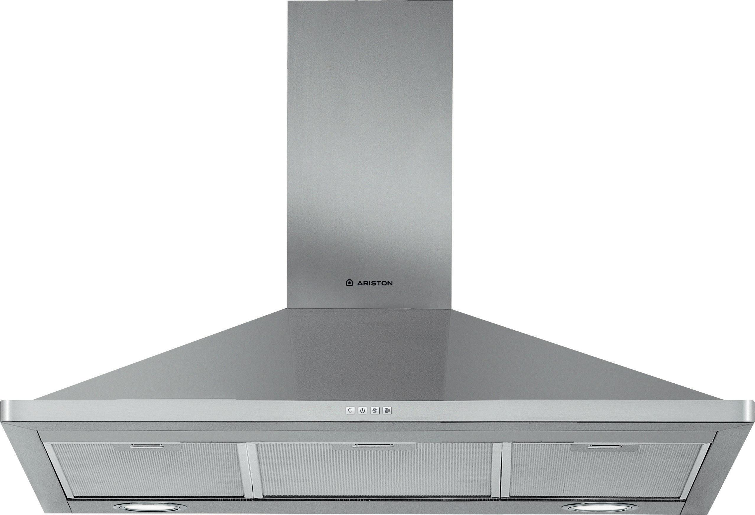 Ariston wall mounted cooker hood: 90cm - AHPN 9.7F AM X