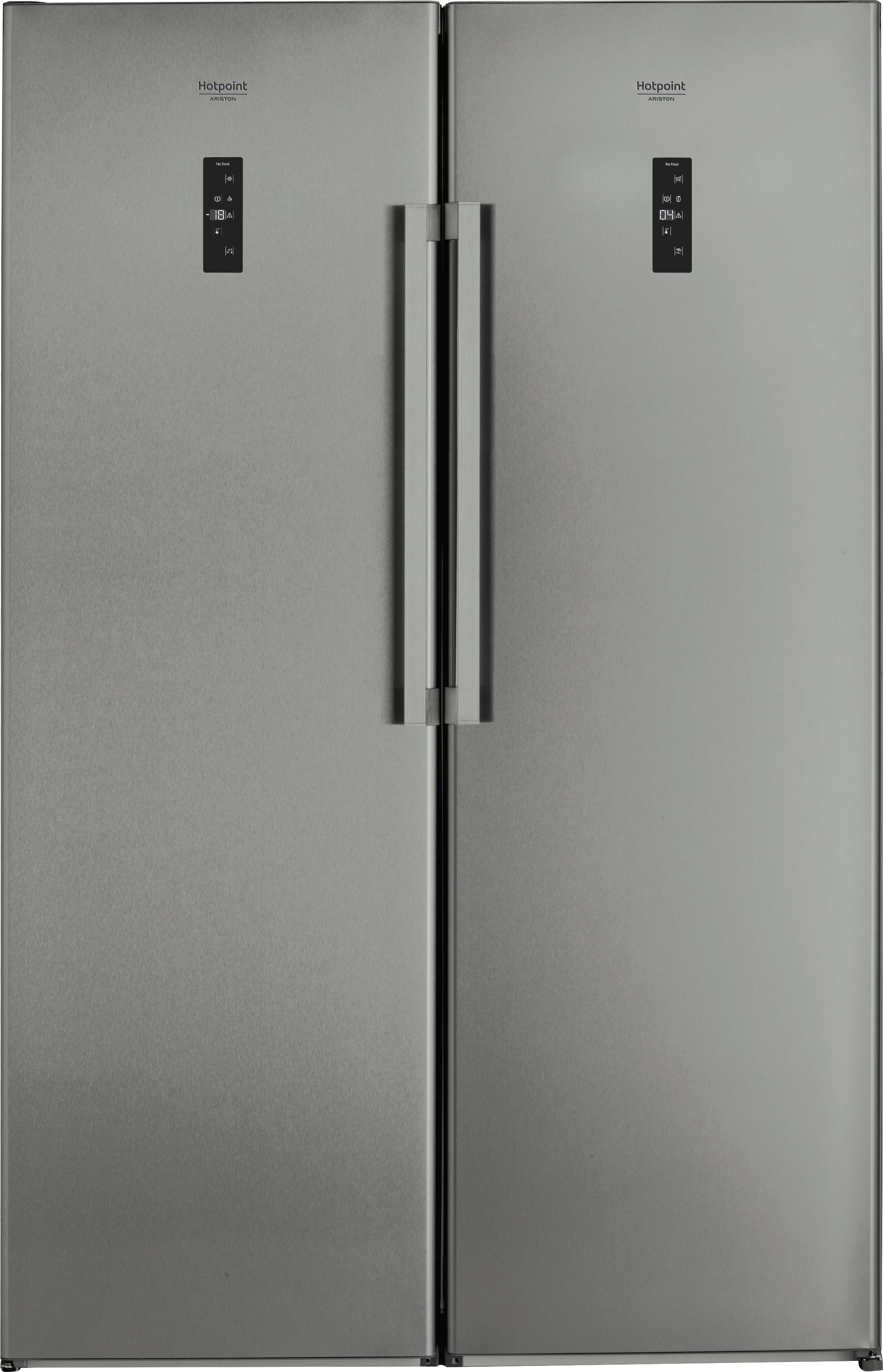 Ariston Freezer Free-standing UA8 F2D XI SA Optic Inox Frontal