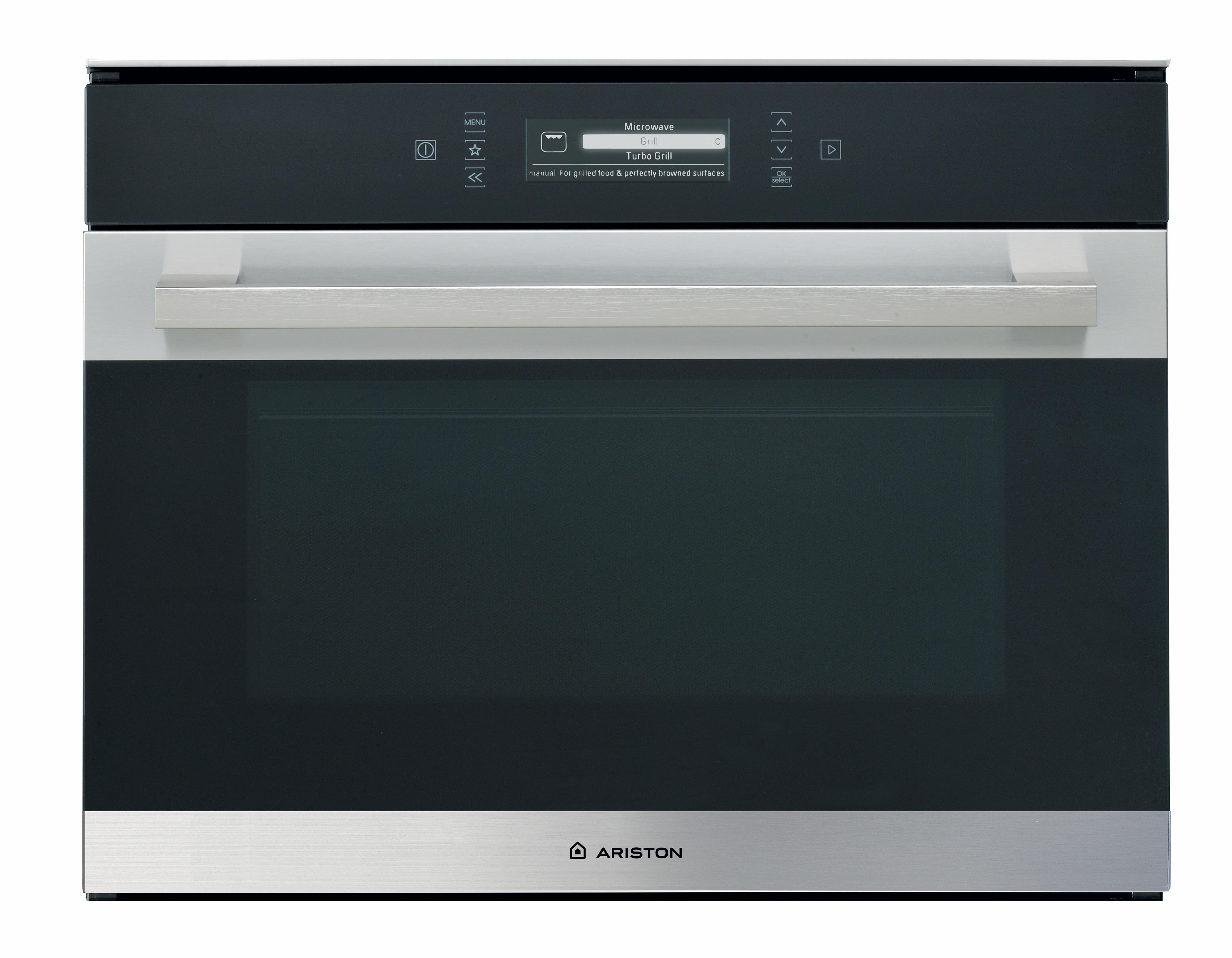 Ariston built in microwave oven: stainless steel color - MP 796 IX A 60HZ