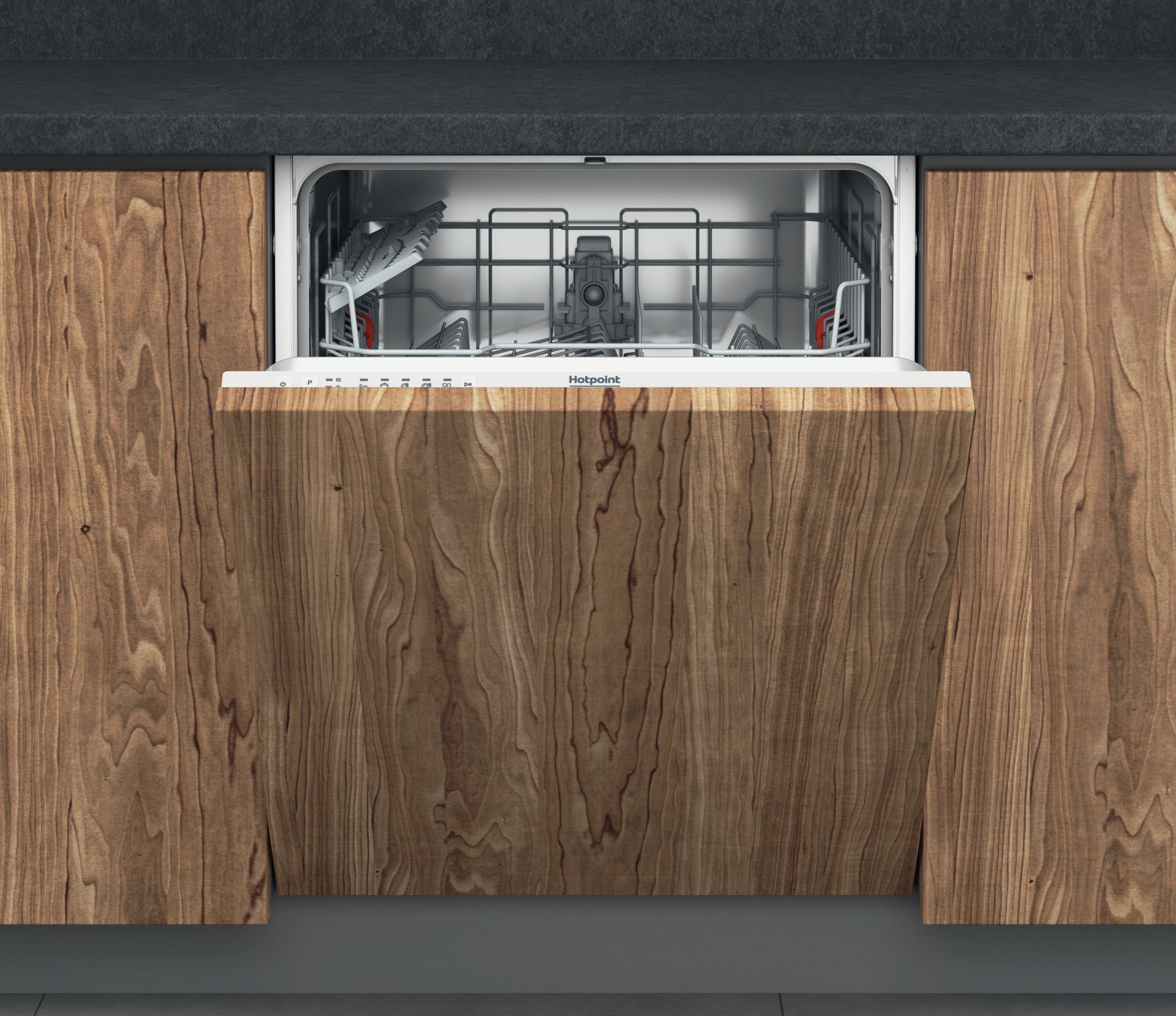 Hotpoint_Ariston Zmywarka Zabudowa HIS 3010 W pełni zintegrowany F Frontal