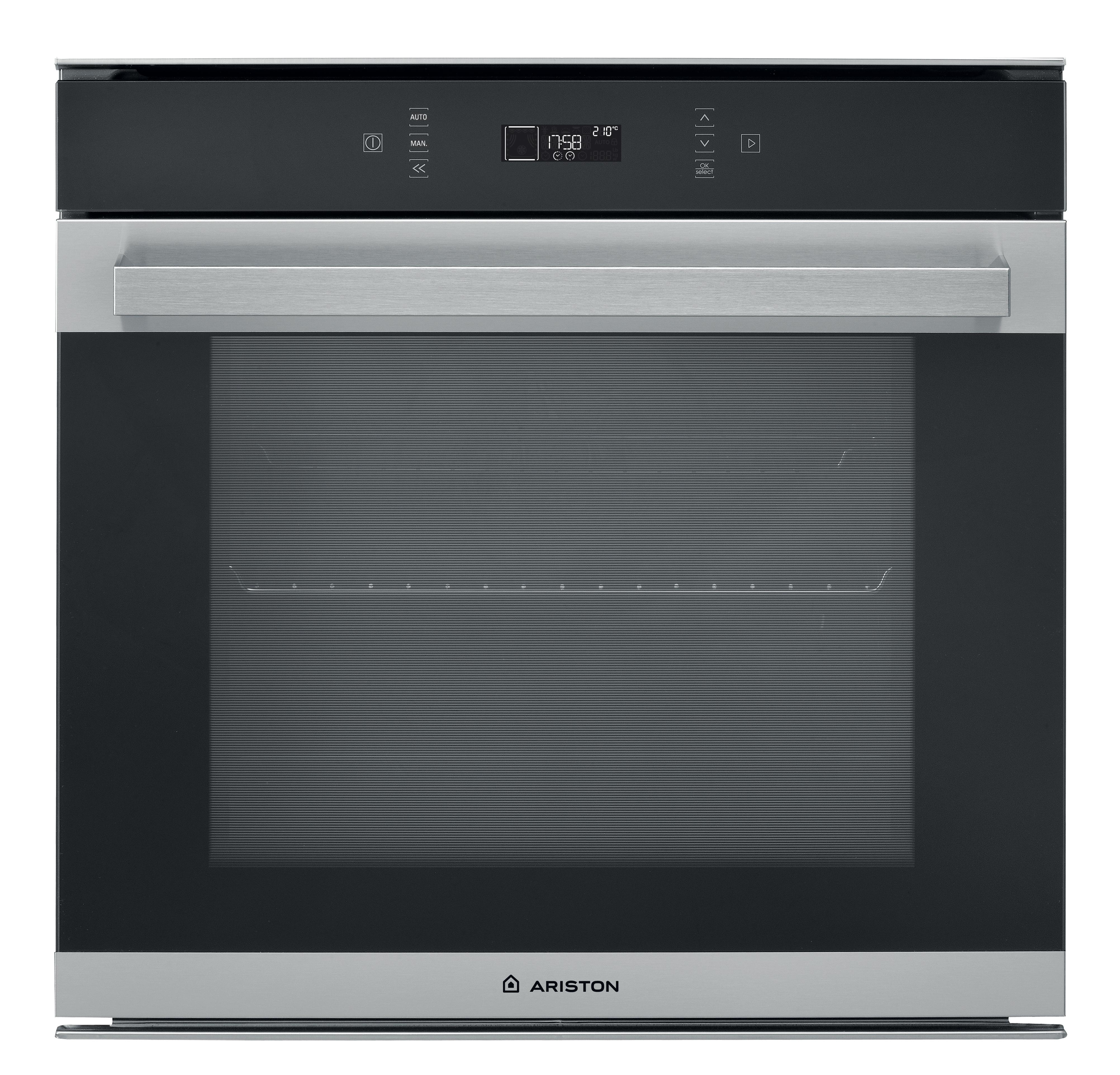 Ariston built in electric oven: inox color, self cleaning - FI7 871 SP IX A