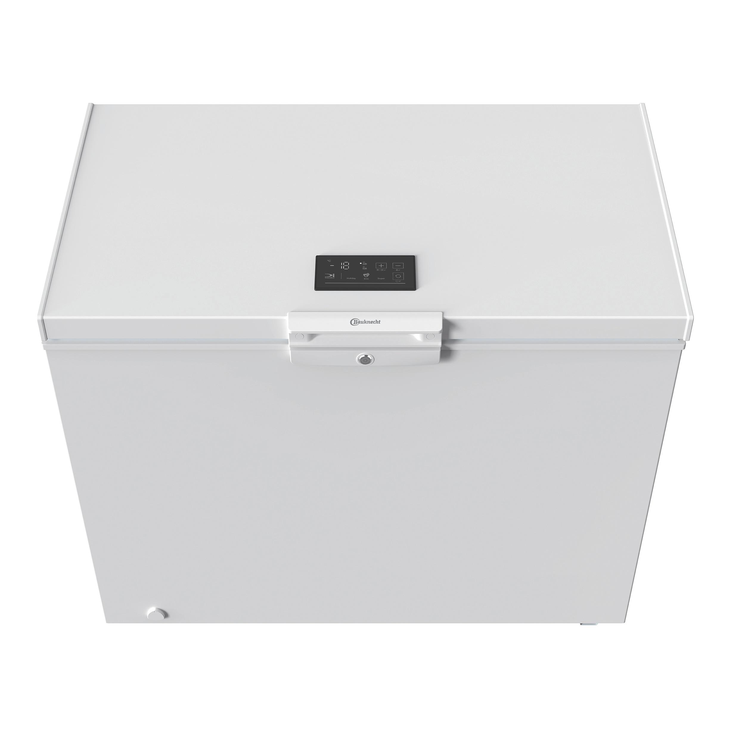 Bauknecht Congélateur Appareil à pose libre BKGT198CS Blanc Frontal