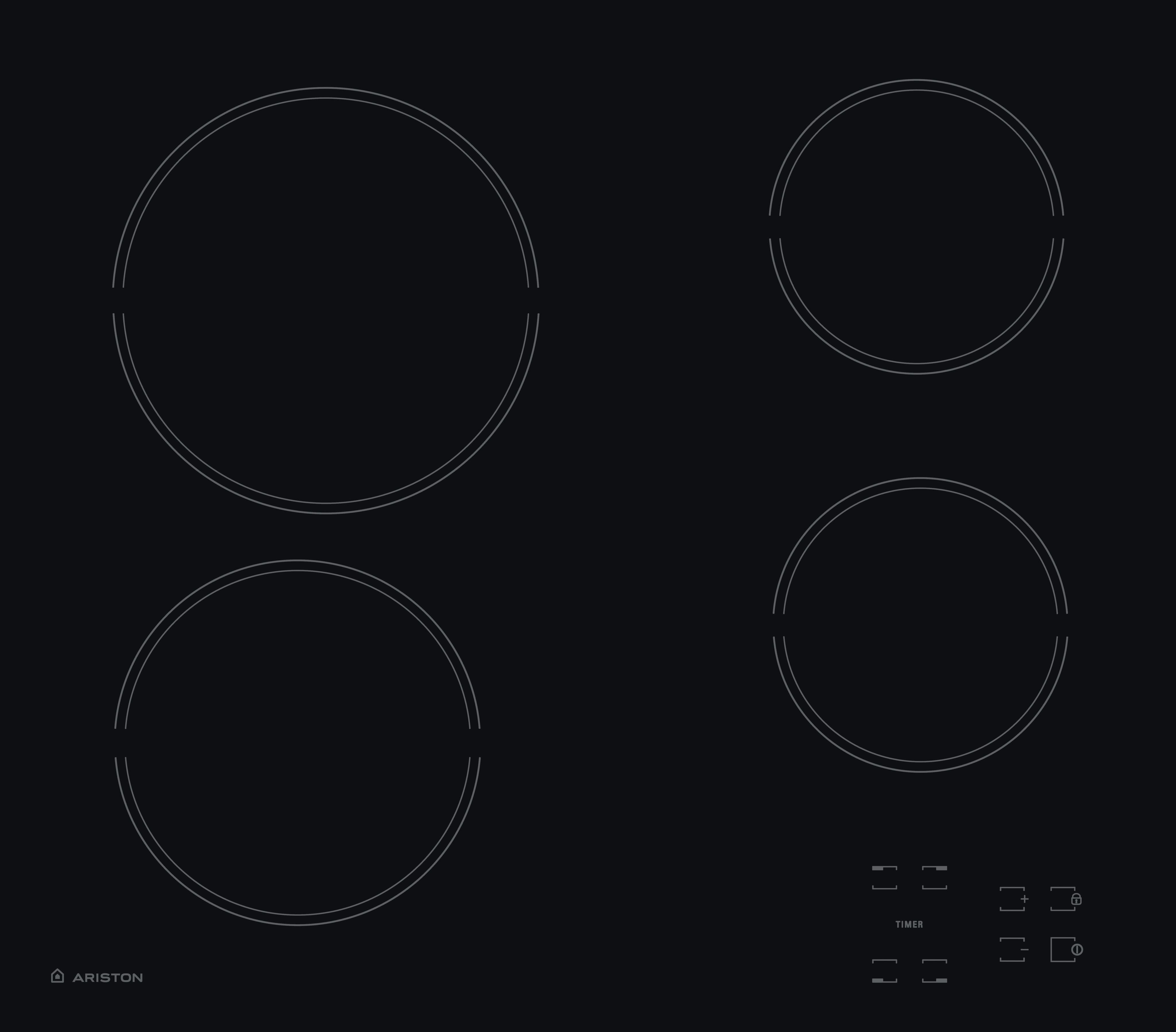 Ariston hob - HR 611 C A