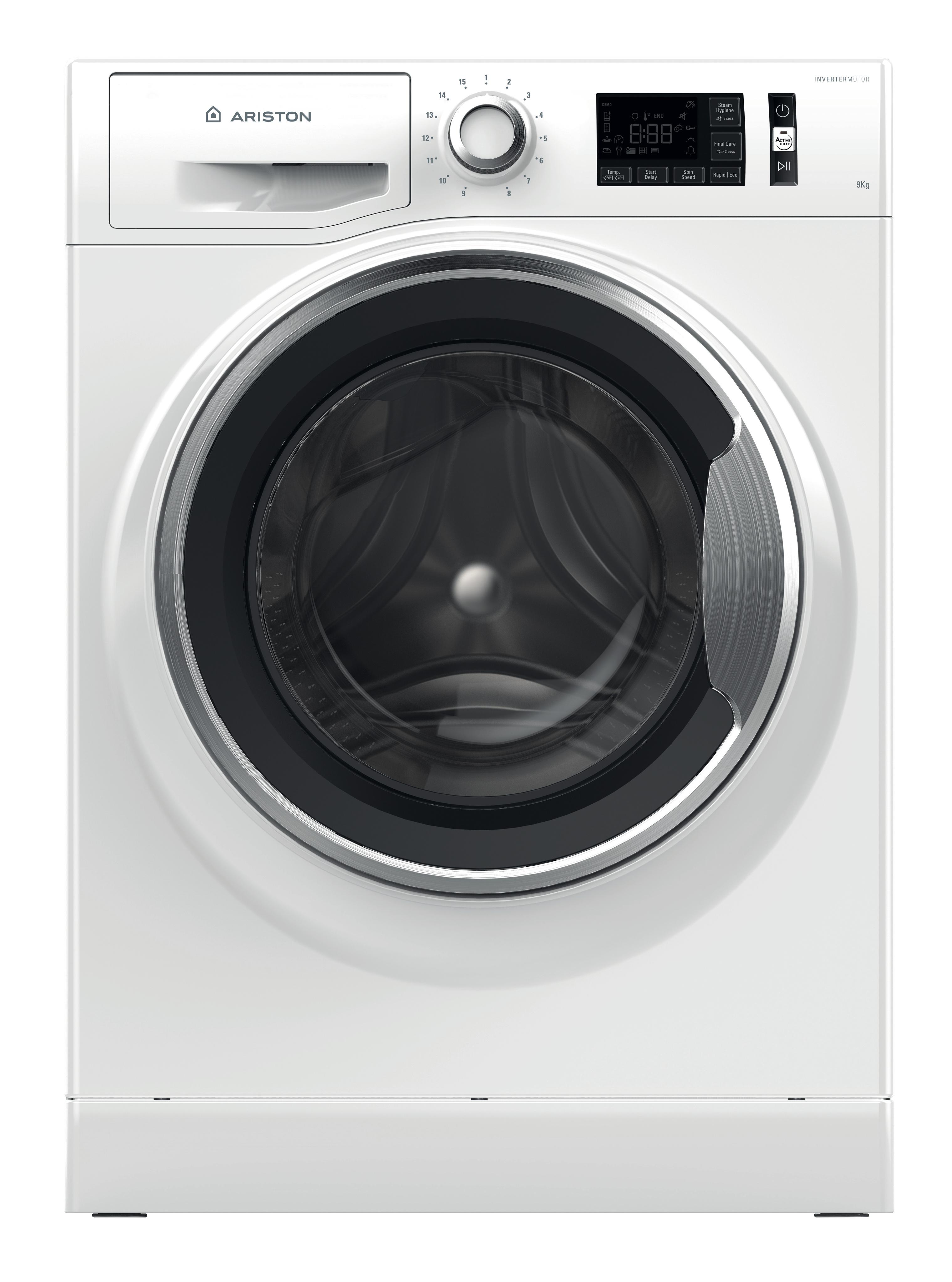 Ariston Washing machine Free-standing NLM11 946 WC A 60hz White Front loader A+++ Frontal