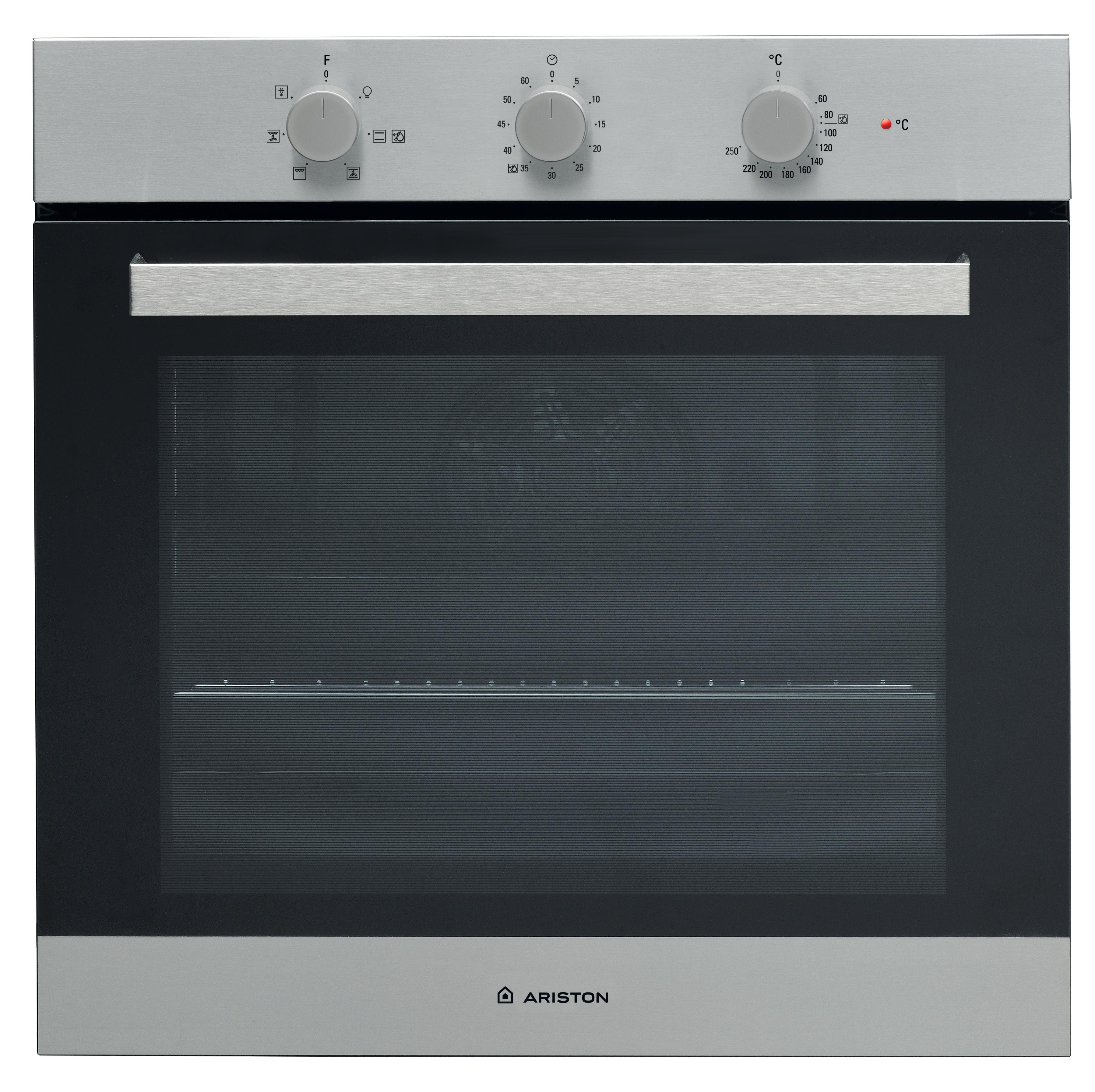 Ariston built in electric oven: inox color, self cleaning - FA3 530 H IX A