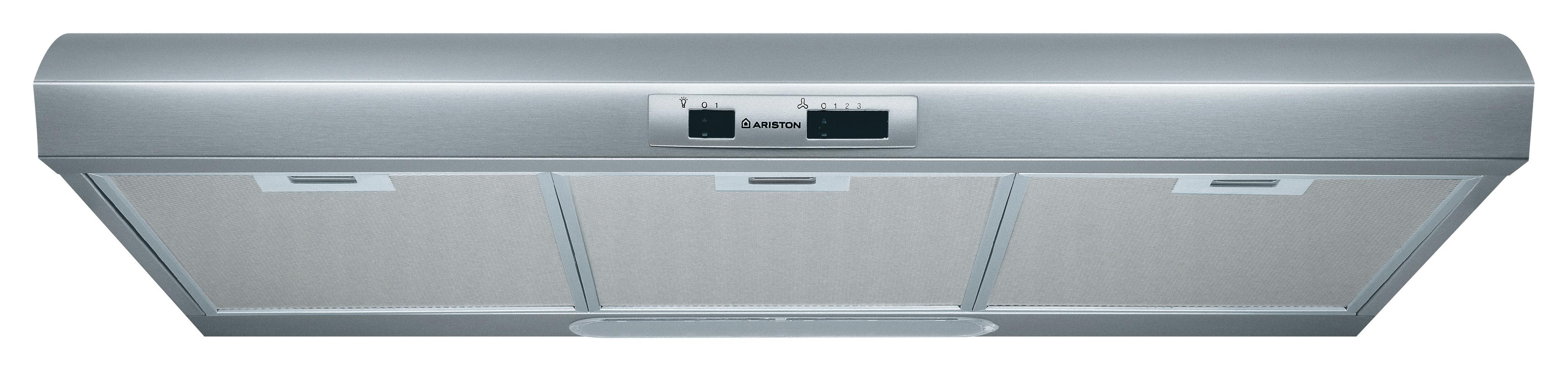 Ariston freestanding cooker hood: 90cm - SL 19.1P IX