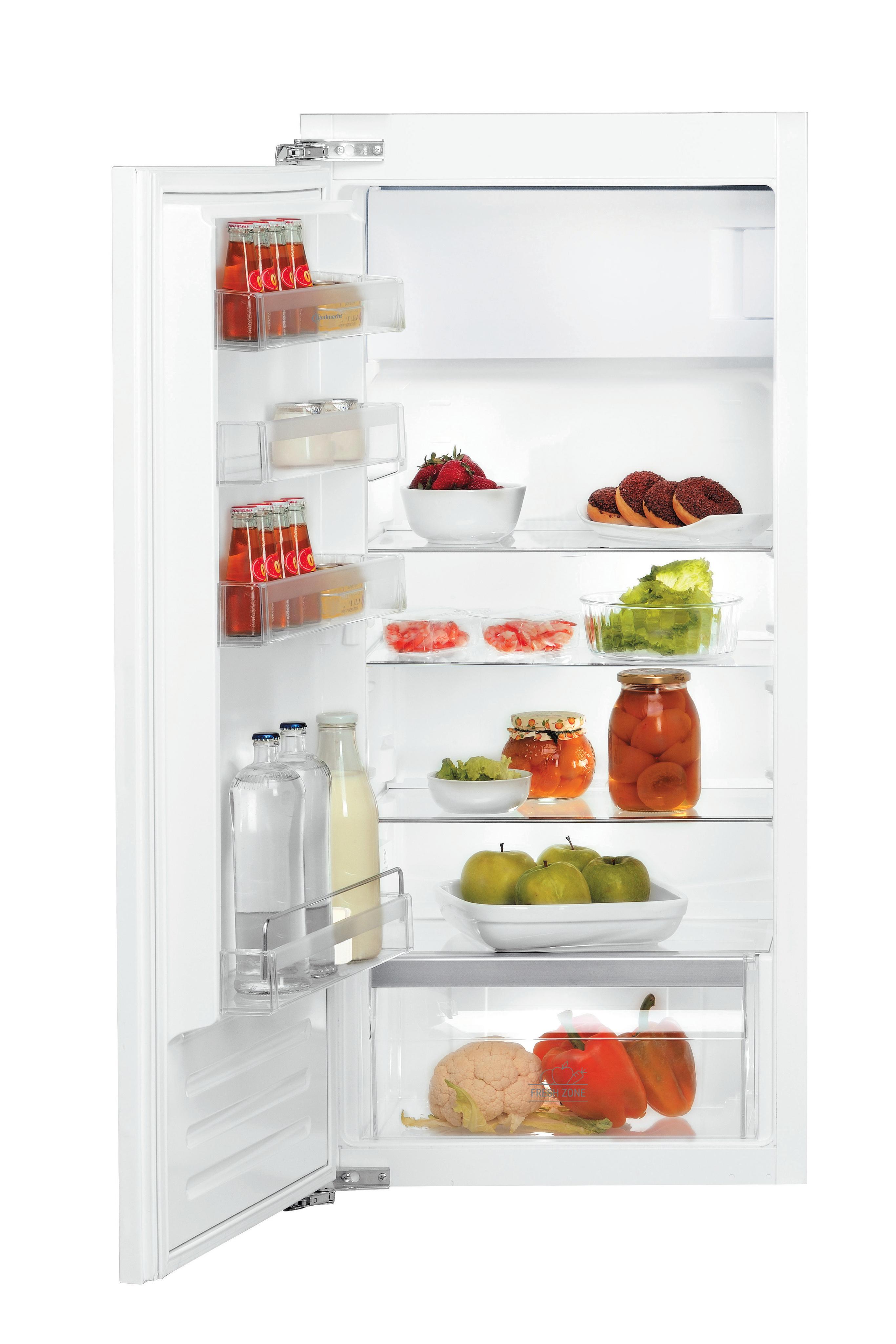 Bauknecht Kühlen Einbaugerät KVIE 2252 LH2 Stahl Frontal open