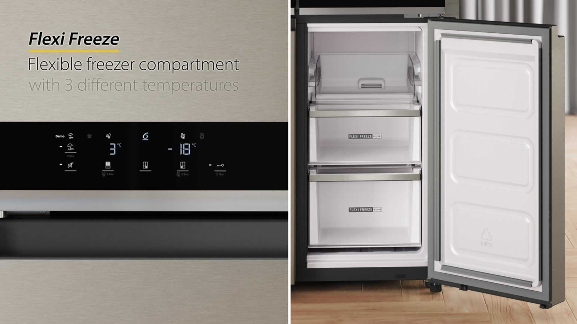 Frigider Side by Side Whirlpool - WQ9 U2BL EF | European