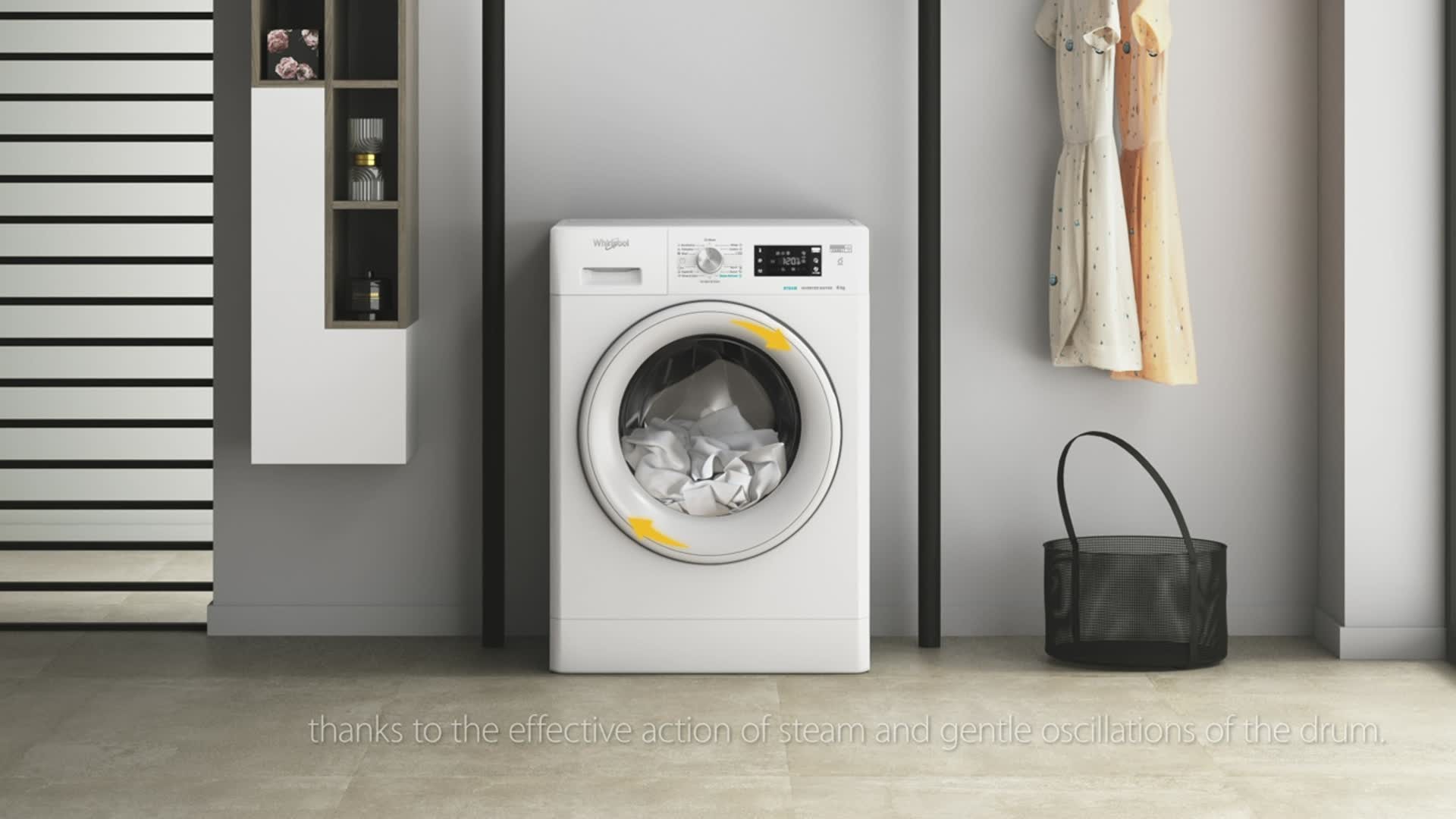 Masina de spălat rufe independenta Whirlpool - FFB 8258 WV EE