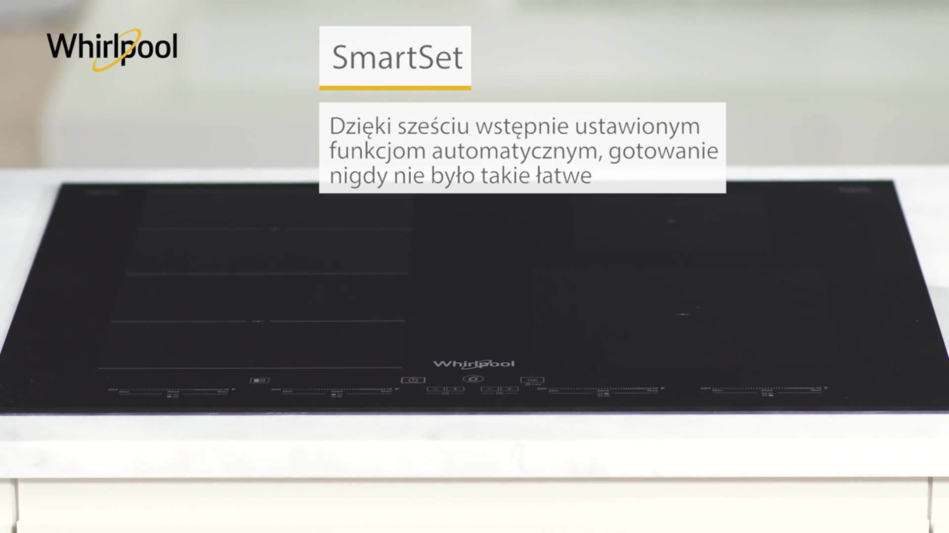 FLAT様☆ご確認ページ☆ Płyta indukcyjna szklano-ceramiczna Whirlpool - SMC 654 F/BT/IXL