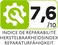 REPAIRABILITY INDEX