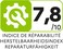 REPAIRABILITY INDEX