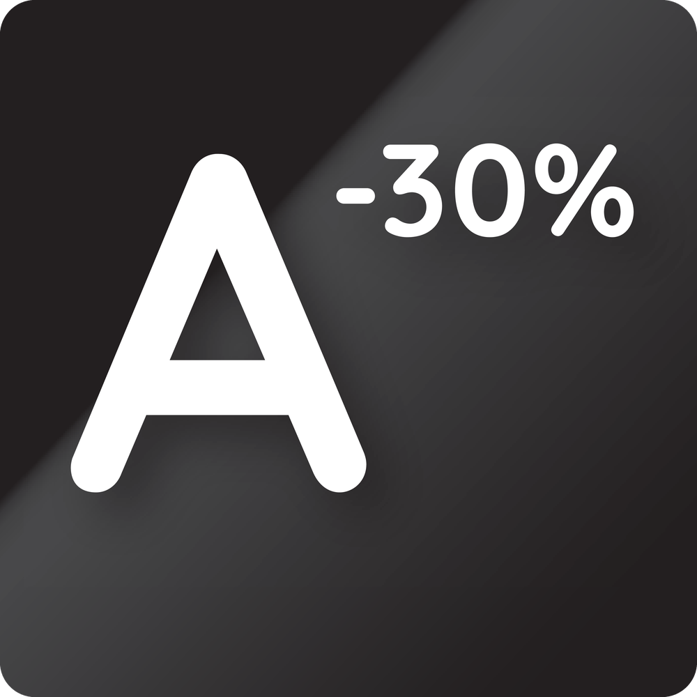 Energieeffizienz A-30%