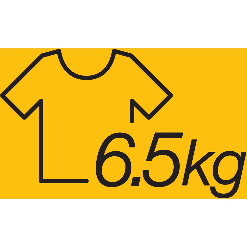 Pojemność 6,5 kg