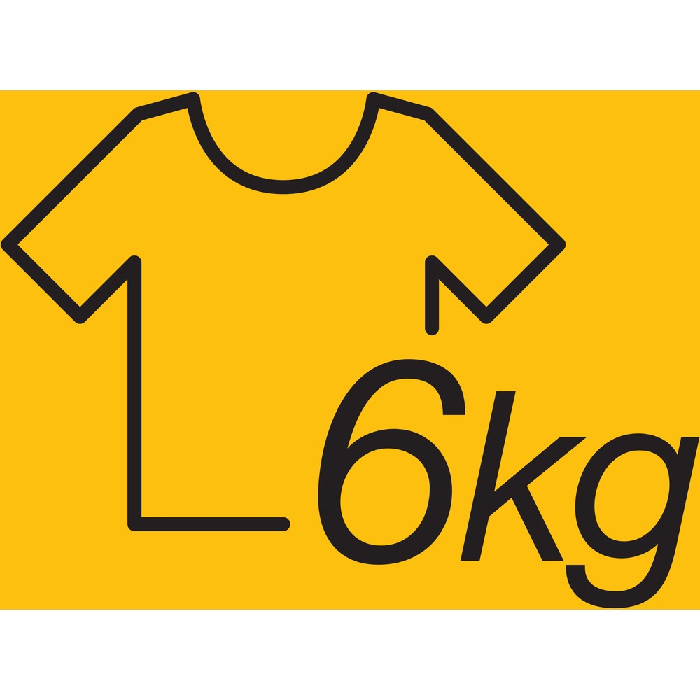 Pojemność 6 kg