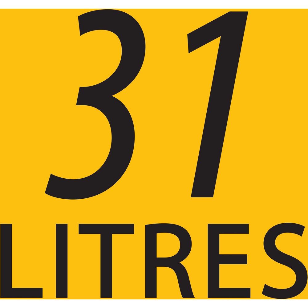 Űrtartalom 31 liter