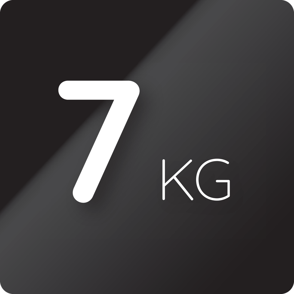 Capacity 7 kg