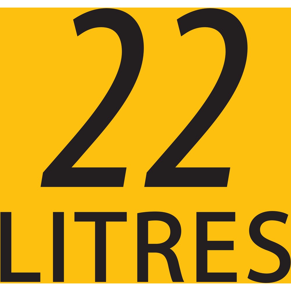 Pojemność 22 litry