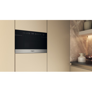 Whirlpool Micro-ondas Encastre WMN574BX Aço inoxidável Eletrónico 22 MO + Função Grill 750 Lifestyle perspective