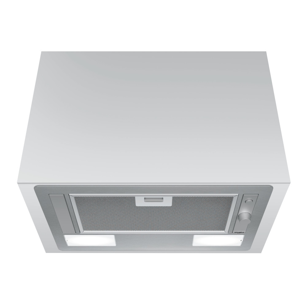 Whirlpool Afzuigkap Ingebouwd WCT 64 FLY X Rvs Ingebouwd Mechanisch Frontal