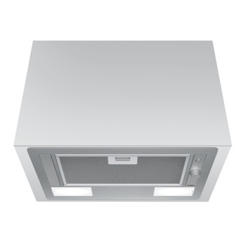 Whirlpool Hotte Encastrable WCT 64 FLY X Inox Encastrable Mécanique Frontal
