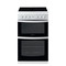 Indesit Double Cooker ID5V92KMW/UK White A Vitroceramic Frontal