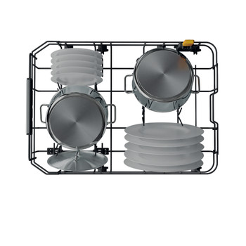 Whirlpool Maşină de spălat vase Încorporabil WH6IA10BS7L0 Full-integrated A Rack